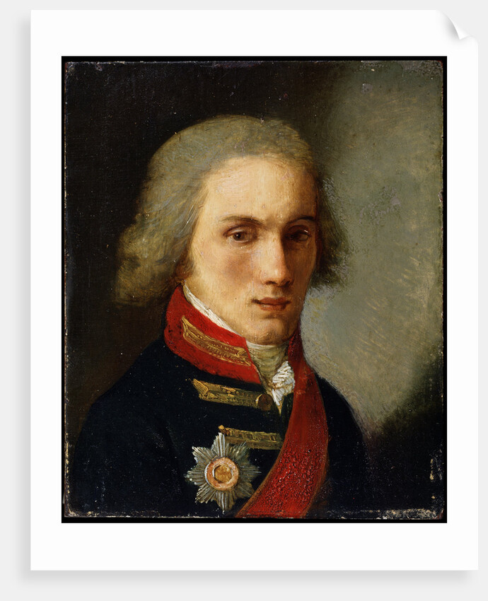 Portrait of the Author Count Pyotr Vyazemsky, 19th century by Salvatore Tonci