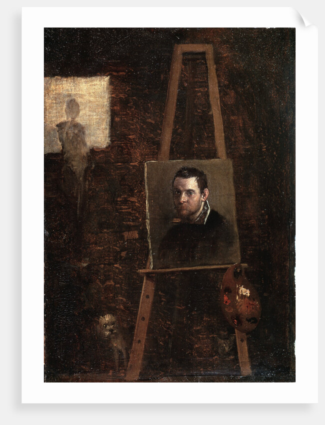Self-portrait, c1604 by Annibale Carracci
