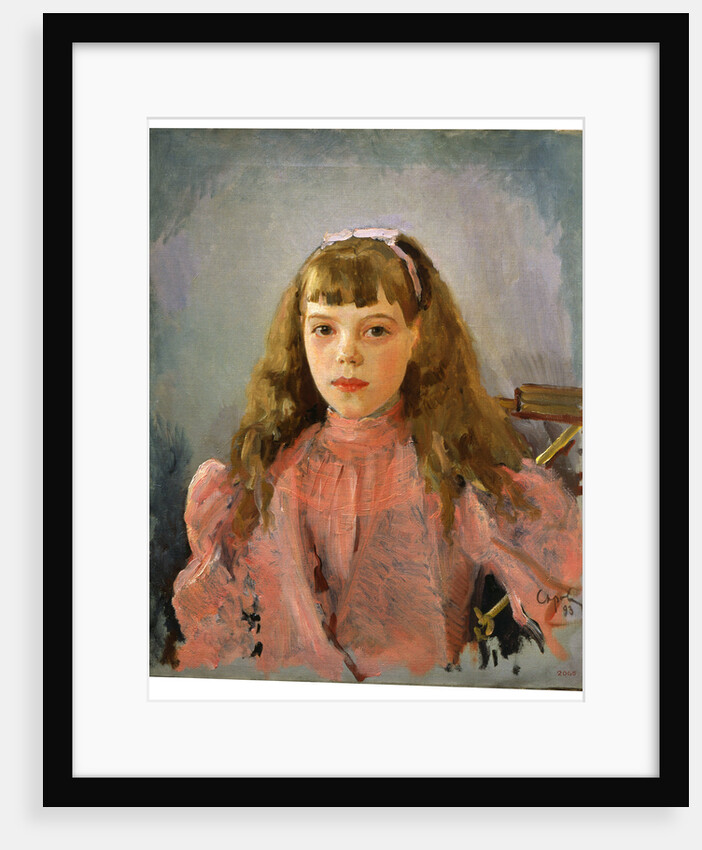 Portrait of Grand Duchess Olga Alexandrovna of Russia by Valentin Serov