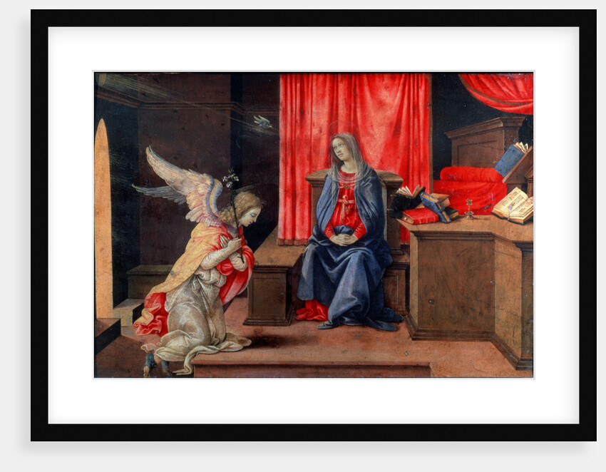 The Annunciation, early 1490s by Filippino Lippi