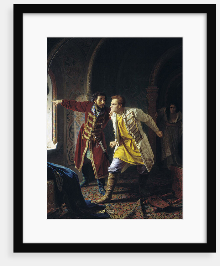 Last Minutes of False Dmitriy I, 1879 by Karl Gottlieb Wenig