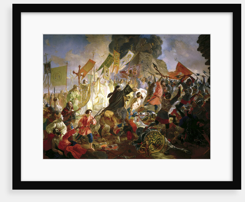 The Siege of Pskov by Stephen Báthory in 1581, 1839-1843 by Karl Briullov