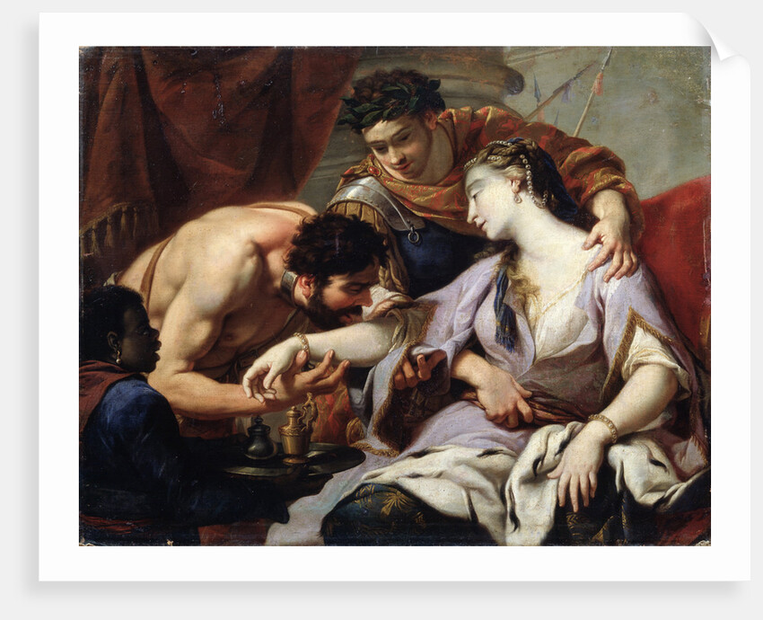 Queen and Slave, 17th century by School of Simon Vouet