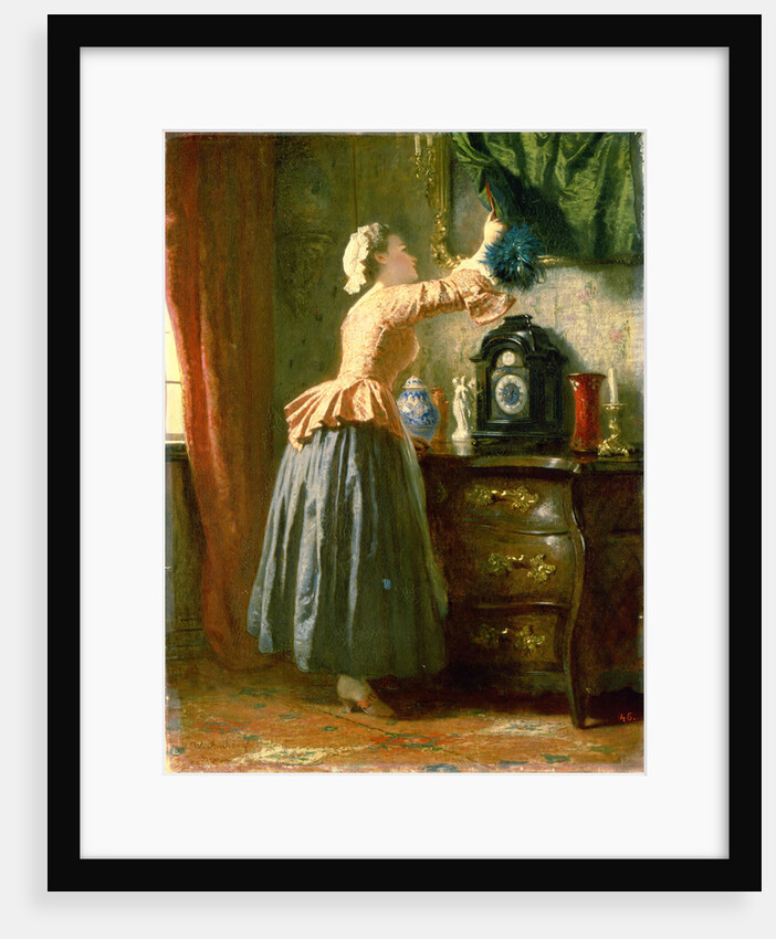 A Maid, 19th century. by Wilhelm Amberg