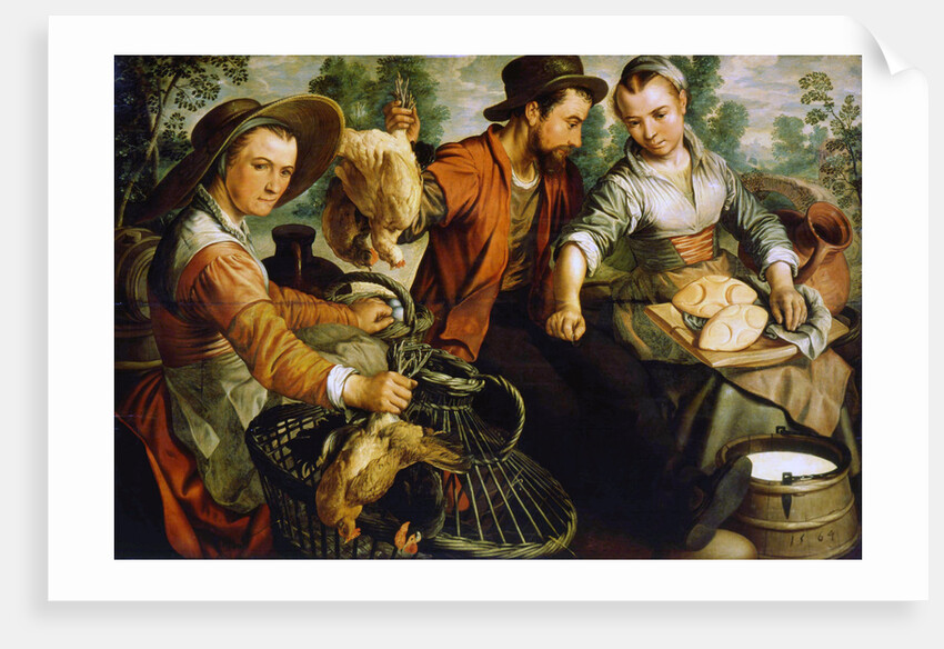 At the Market, 1564. by Joachim Beuckelaer