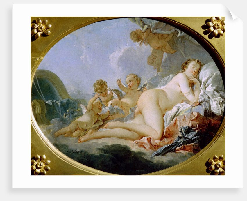 Sleeping Venus, 18th century. by François Boucher