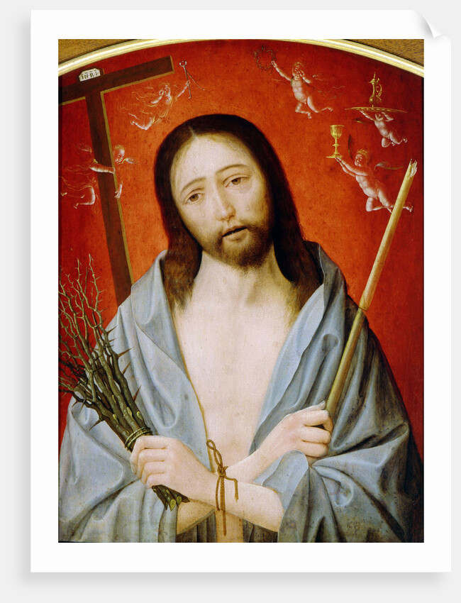 The Man of Sorrows, c1520. by Jan Mostaert