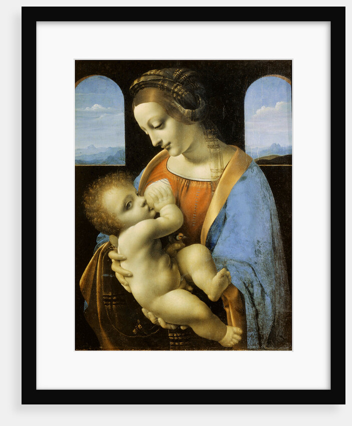 The Litta Madonna, 1490 by Leonardo da Vinci