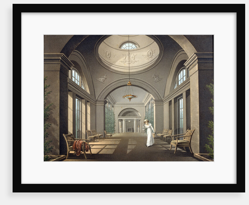 Interior of the Aviary in the Pavlovsk Palace, mid 19th century by Anonymous