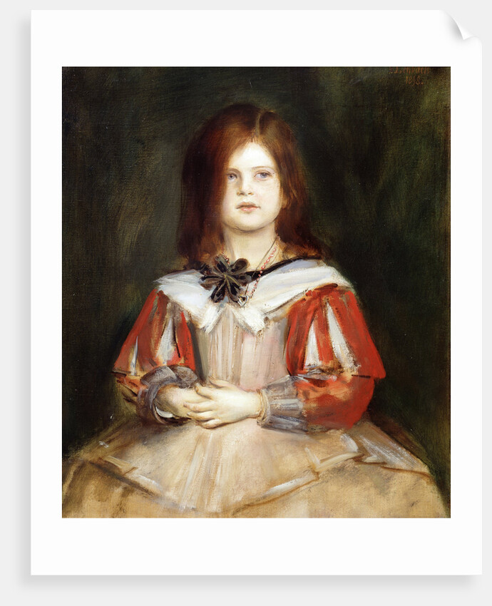Portrait of Gabriella Lenbach, 1898 by Franz von Lenbach