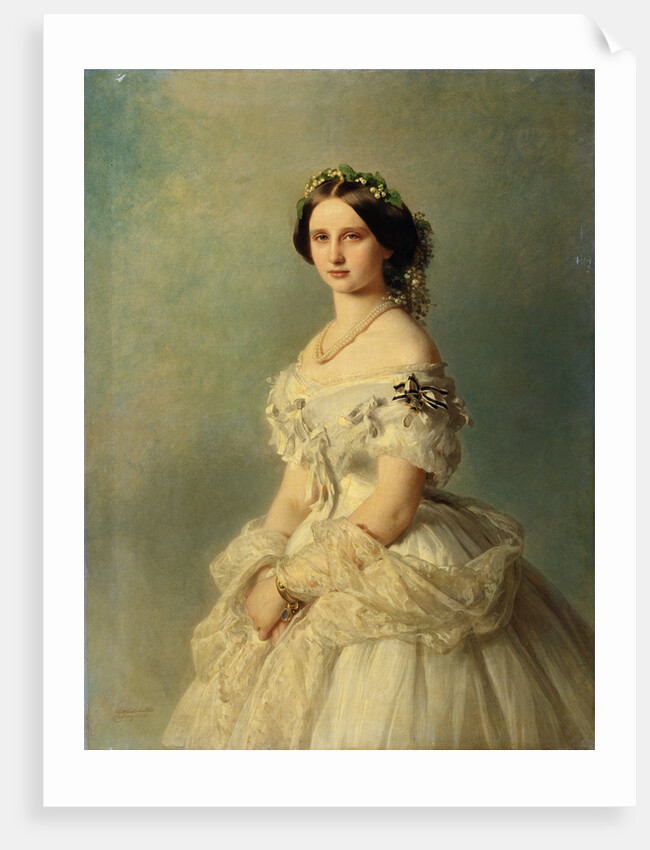 Portrait of Princess Louise of Prussia, 1856 by Franz Xaver Winterhalter