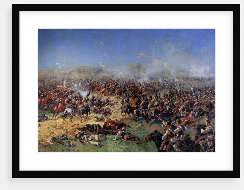 The Battle of Borodino on August 26, 1812. Third French Attack, 1913 by Franz Roubaud
