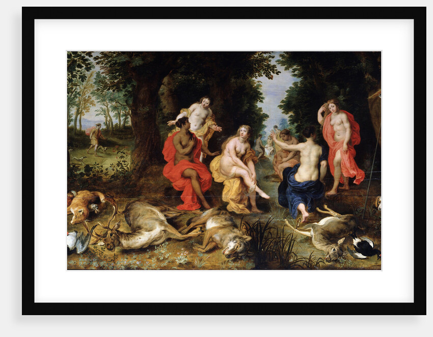 Dianas Rest on the Hunt, late 16th or early 17th century by Jan Brueghel the Elder