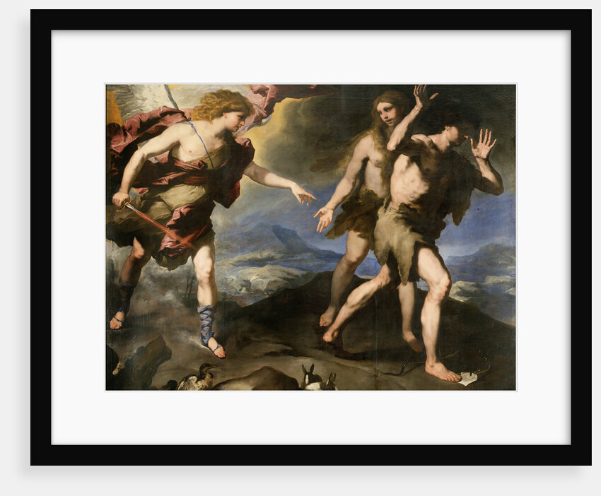 Expulsion from Paradise, second half of 17th century by Luca Giordano