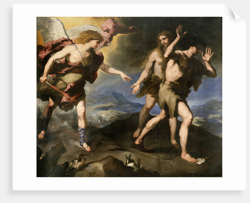 Expulsion from Paradise, second half of 17th century by Luca Giordano
