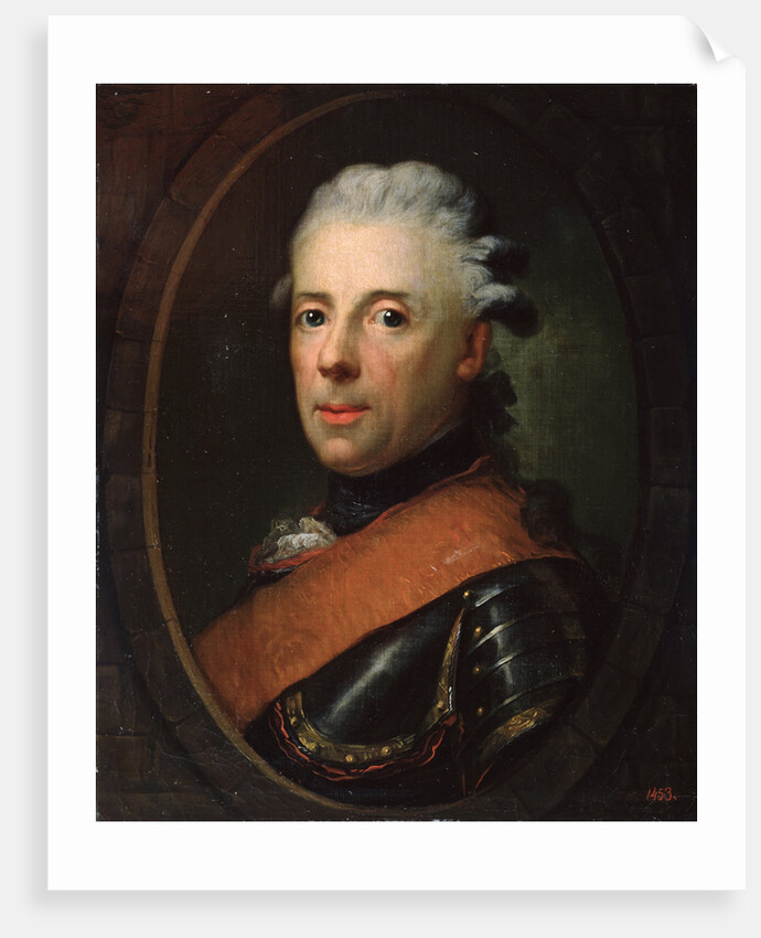 Portrait of Prince Henry of Prussia, 18th century. by Anton Graff