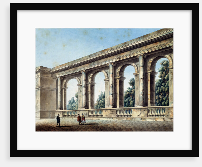 View of an Arched Gallery, c1791-c1794 by Thomas de Thomon