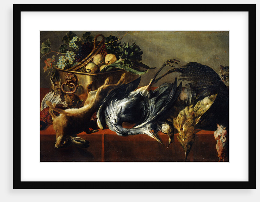 Still Life with an Ebony Chest, 17th century by Frans Snyders