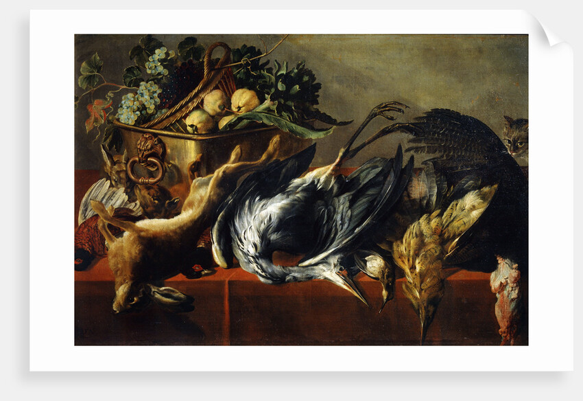 Still Life with an Ebony Chest, 17th century by Frans Snyders