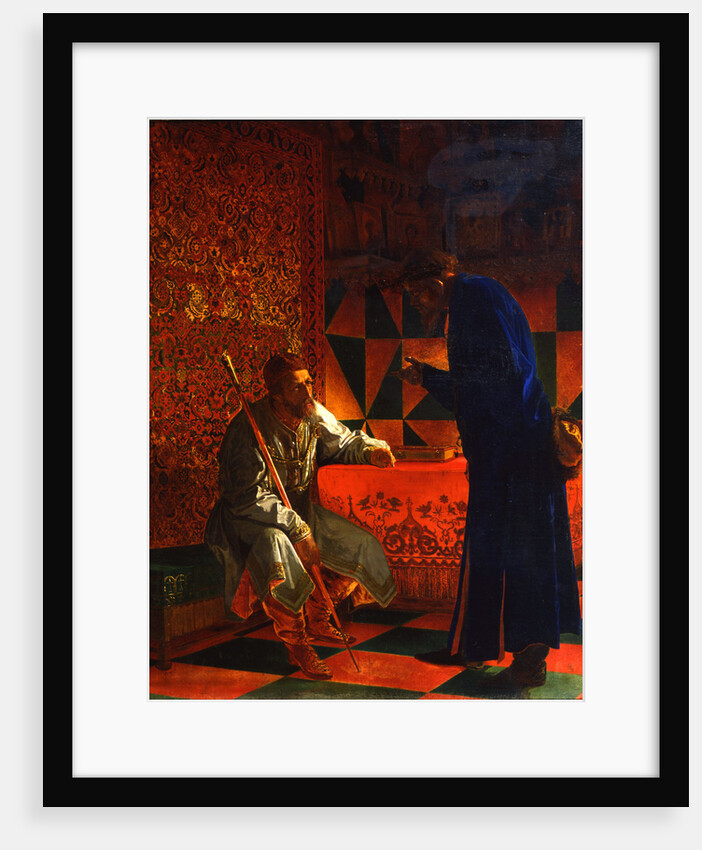 Ivan IV and Malyuta Skuratov, 1870 by Grigori Sedov
