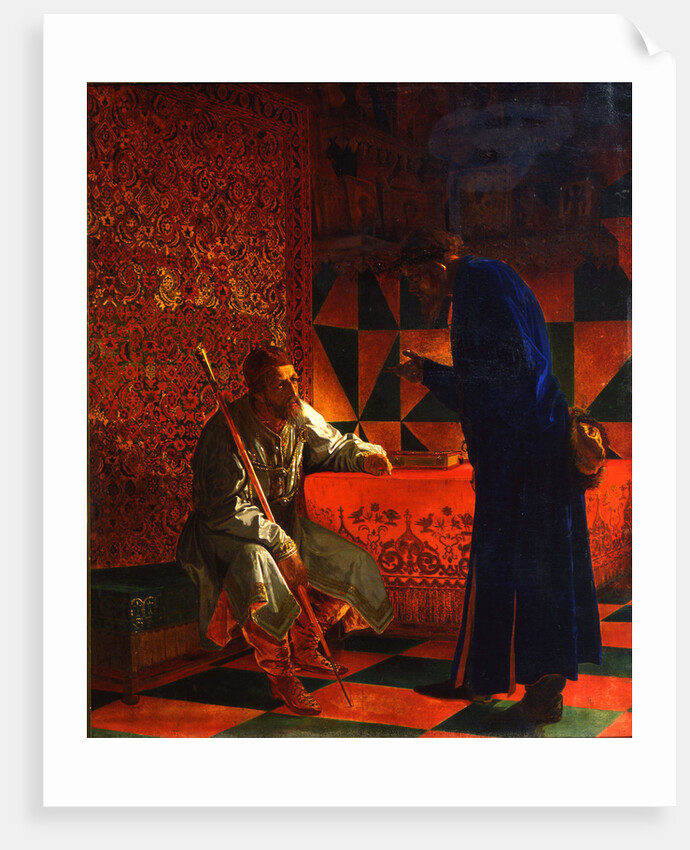 Ivan IV and Malyuta Skuratov, 1870 by Grigori Sedov