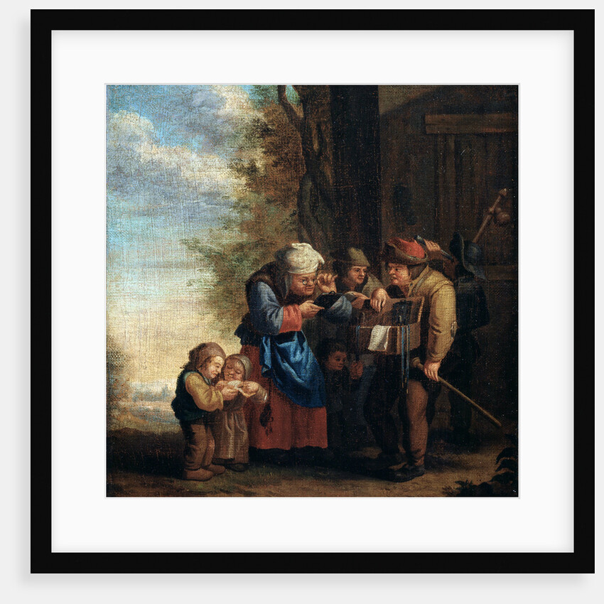 The Spectacles Seller, Eyesight by Andries Dirksz Both
