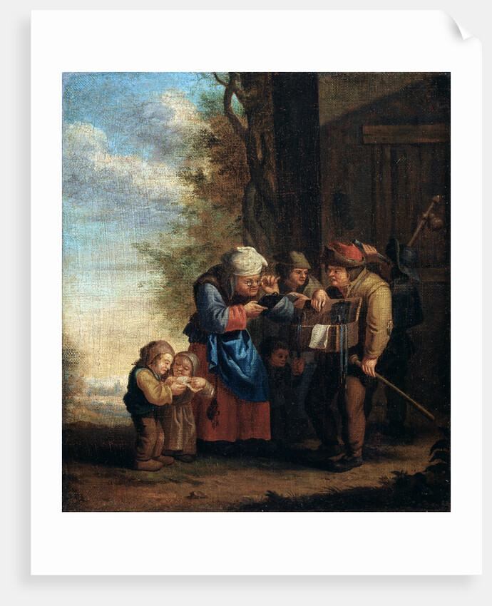 The Spectacles Seller, Eyesight by Andries Dirksz Both