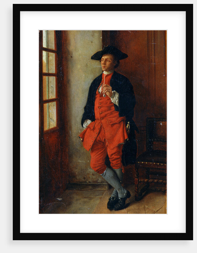 A Smoker, 19th century. by Jean Louis Ernest Meissonier