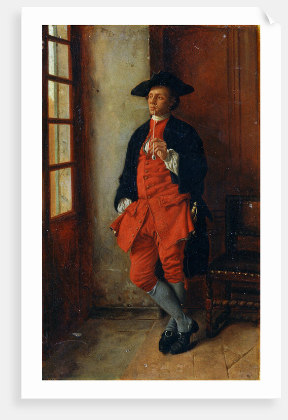 A Smoker, 19th century. by Jean Louis Ernest Meissonier