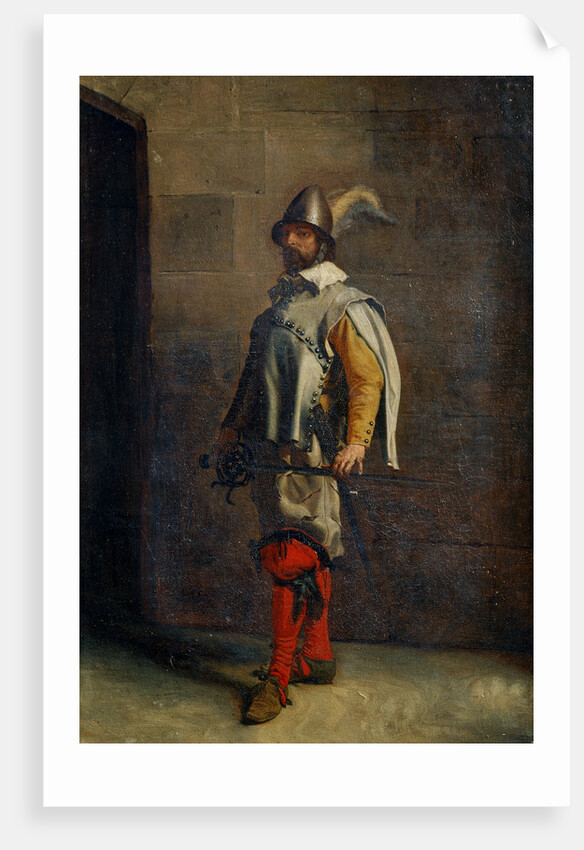 A Huguenot, 19th century. by Jean Louis Ernest Meissonier