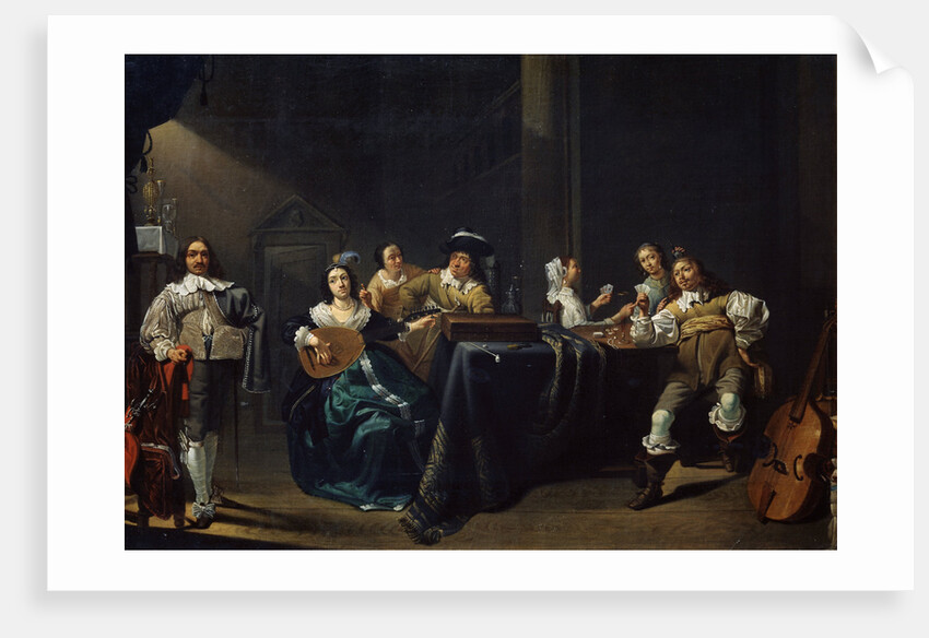 Merry Company, 17th century. by Jacob Duck
