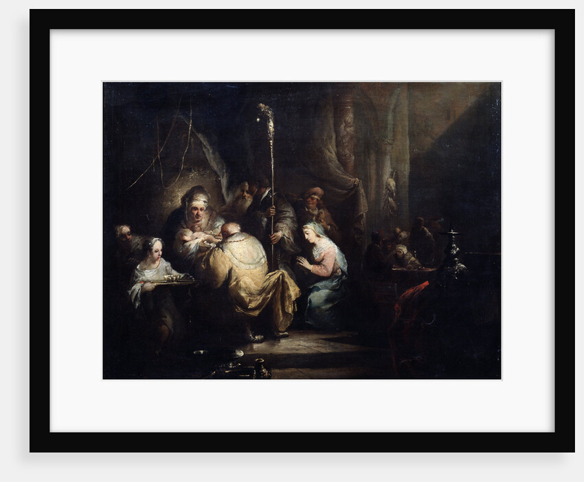 The Circumcision, 1763. by Christian Wilhelm Ernst Dietrich