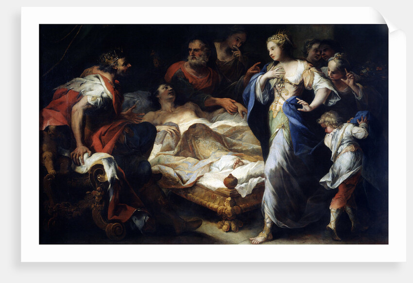 Antiochus and Stratonice, 17th or early 18th century by Luca Giordano
