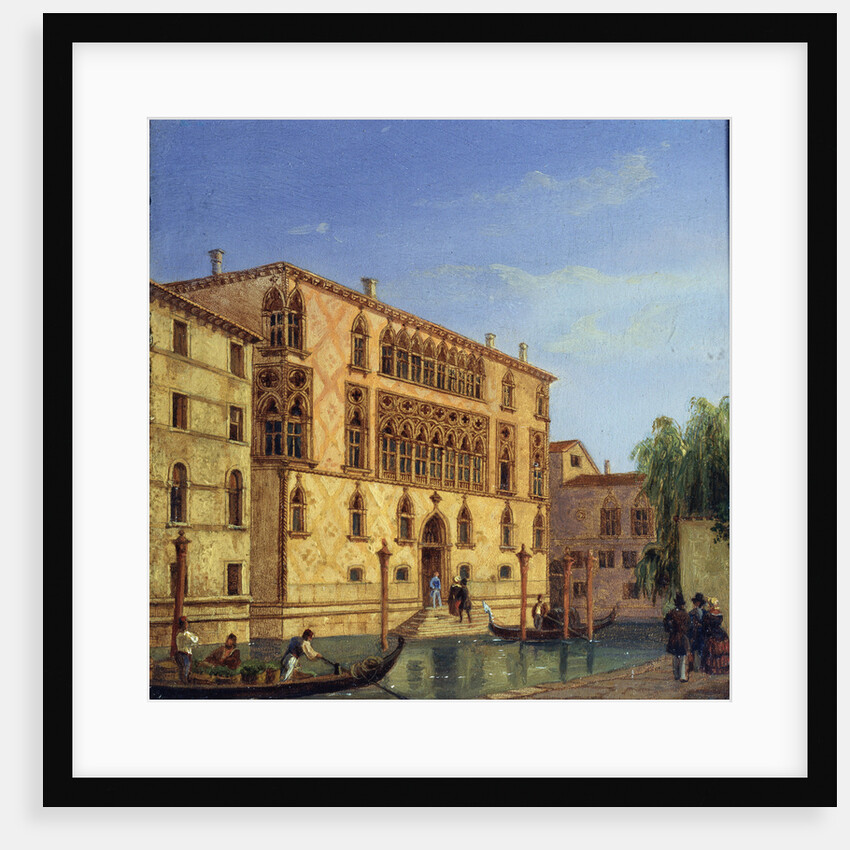 Palazzo Giovanelli, 19th century by Victor Adam