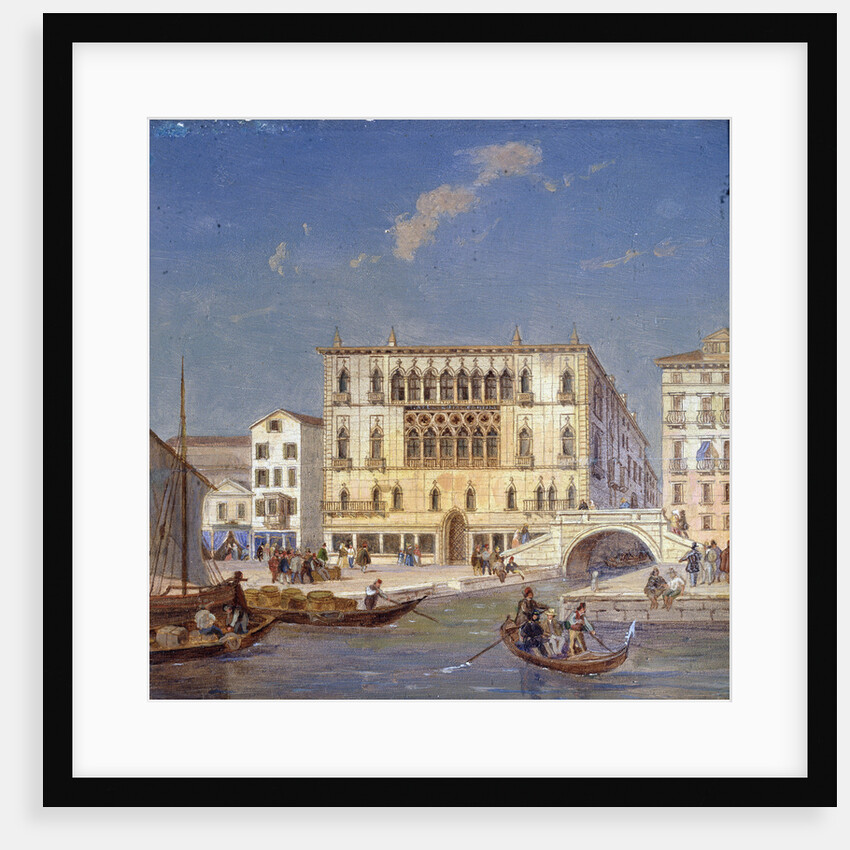 Palazzo Bernardo, 19th century by Victor Adam