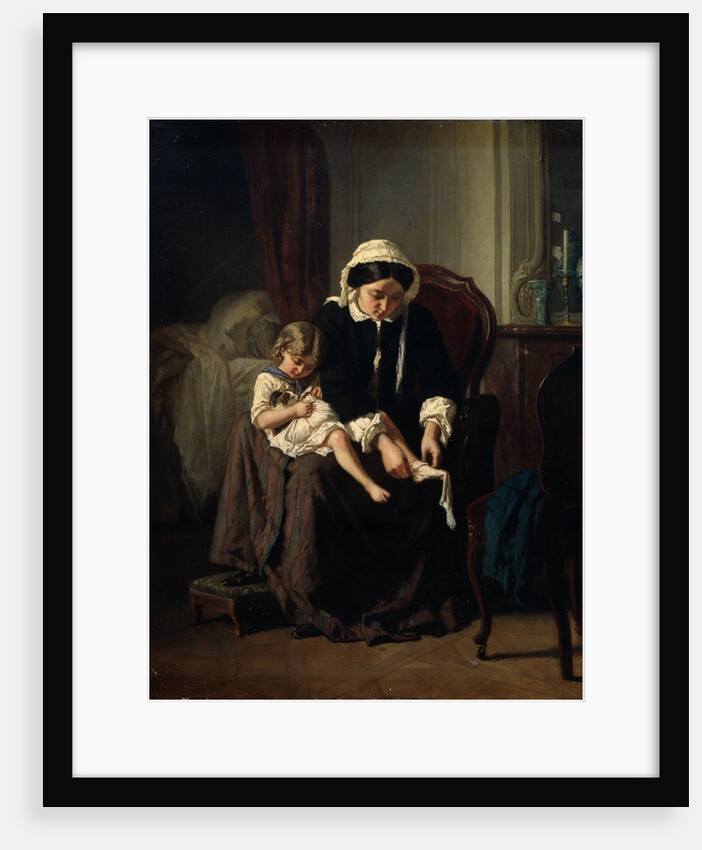 Morning Toilet, 1854 by Jules Treyer