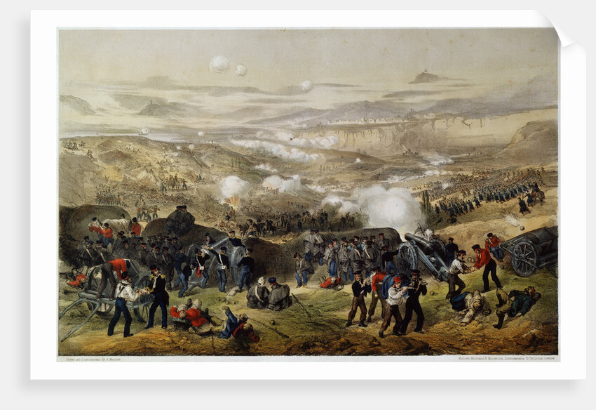 The Battle of Inkerman on November 5, 1854, 1855. by Andrew Maclure