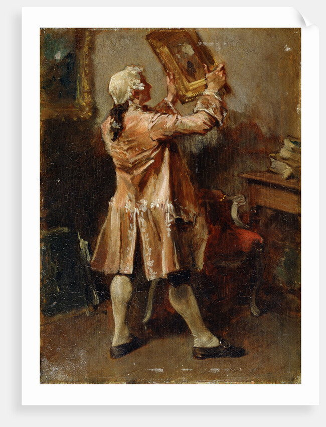 A Painting Lover, 19th century by Jean Louis Ernest Meissonier