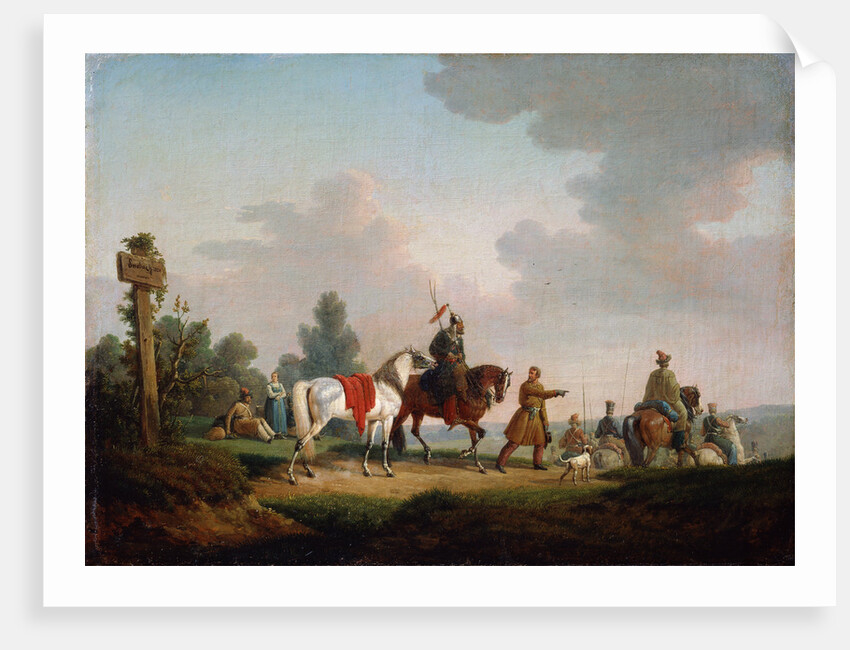 The Partisans in 1812, 1820. by Edouard Swebach