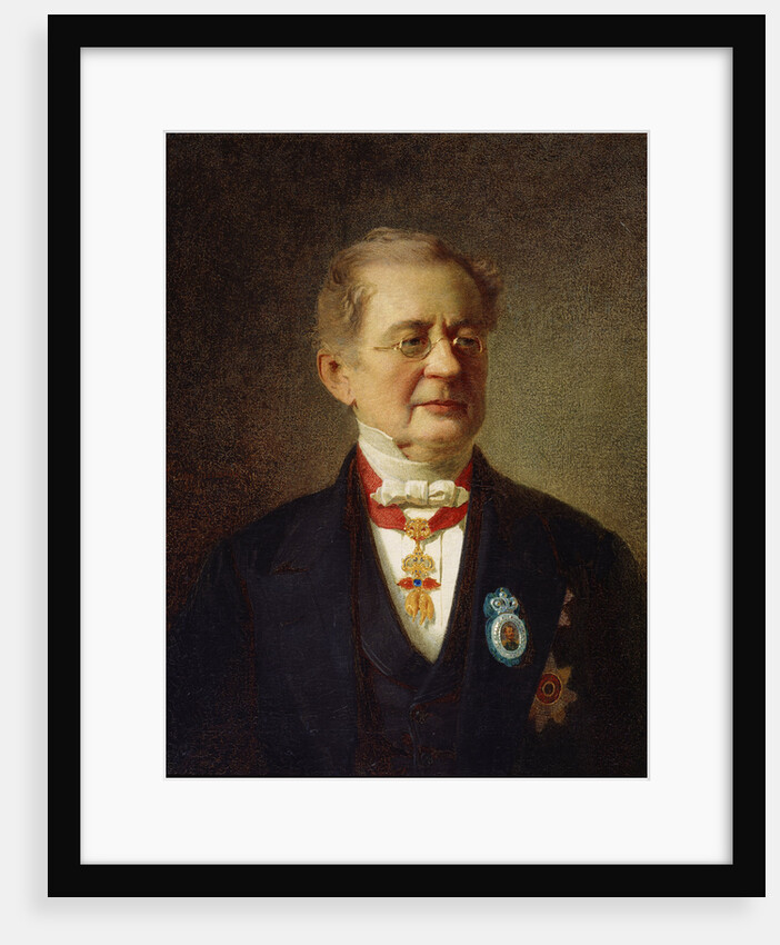 Portrait of the Chancellor Prince Alexander M Gorchakov, 1867. by Johann Köler