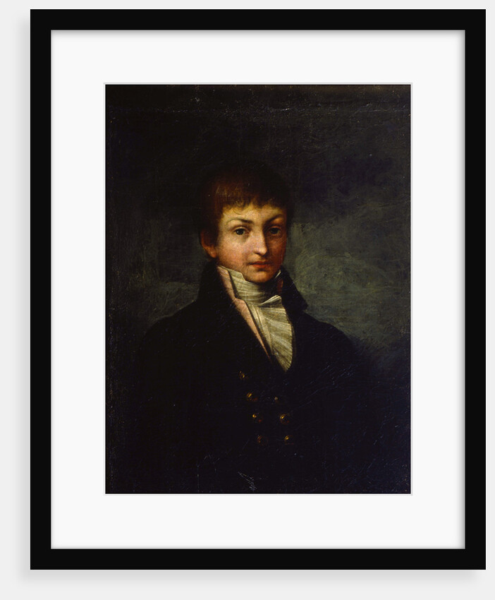 Portrait of the Poet Konstantin N Batyushkov, 1800s by Russian Master