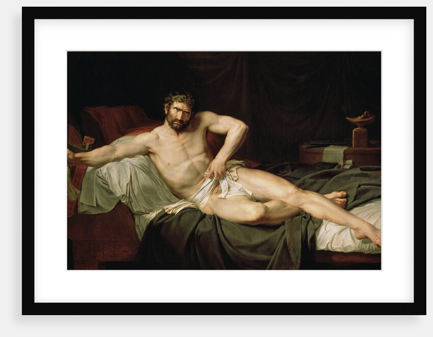 Cato Uticensis, c1795. by Guillaume Lethiere