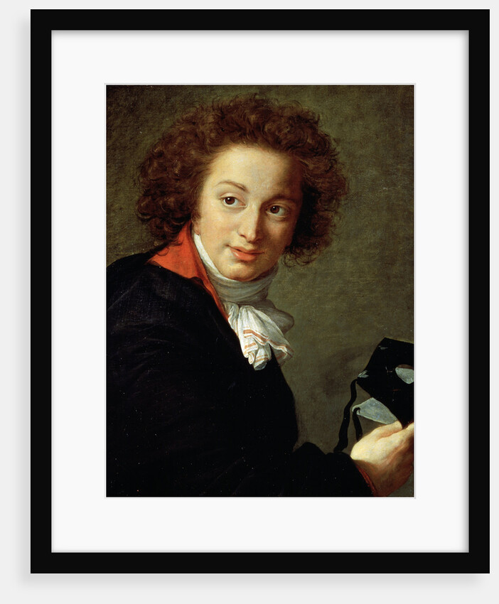 Portrait of Count Grigory Chernyshov with a Mask, 1793. by Elisabeth Louise Vigee-LeBrun