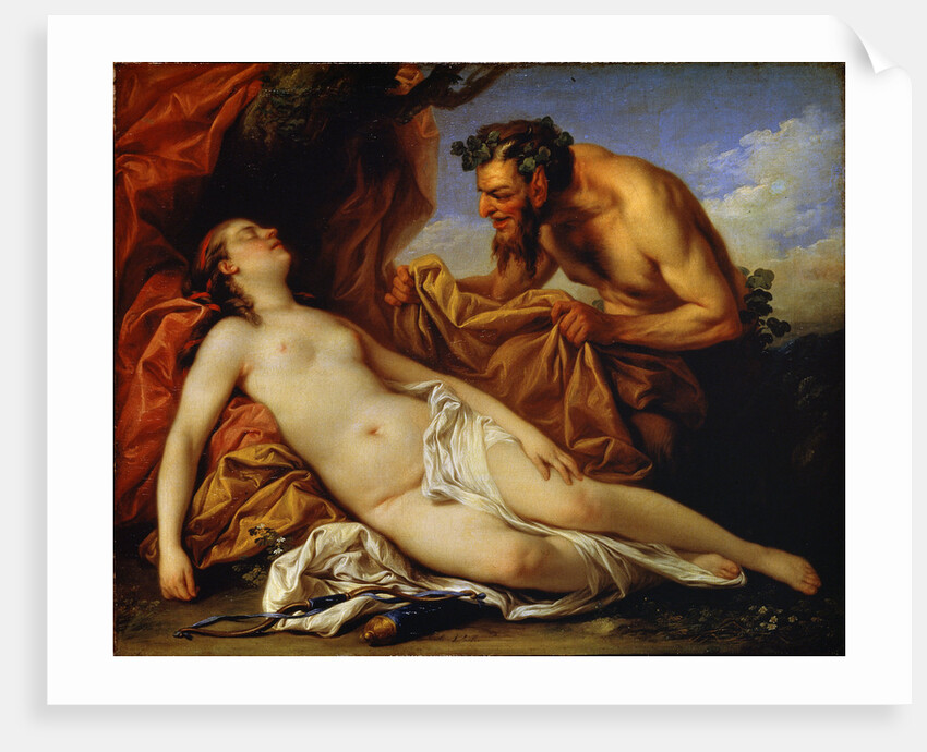 Jupiter and Antiope, c1753 by Carle van Loo