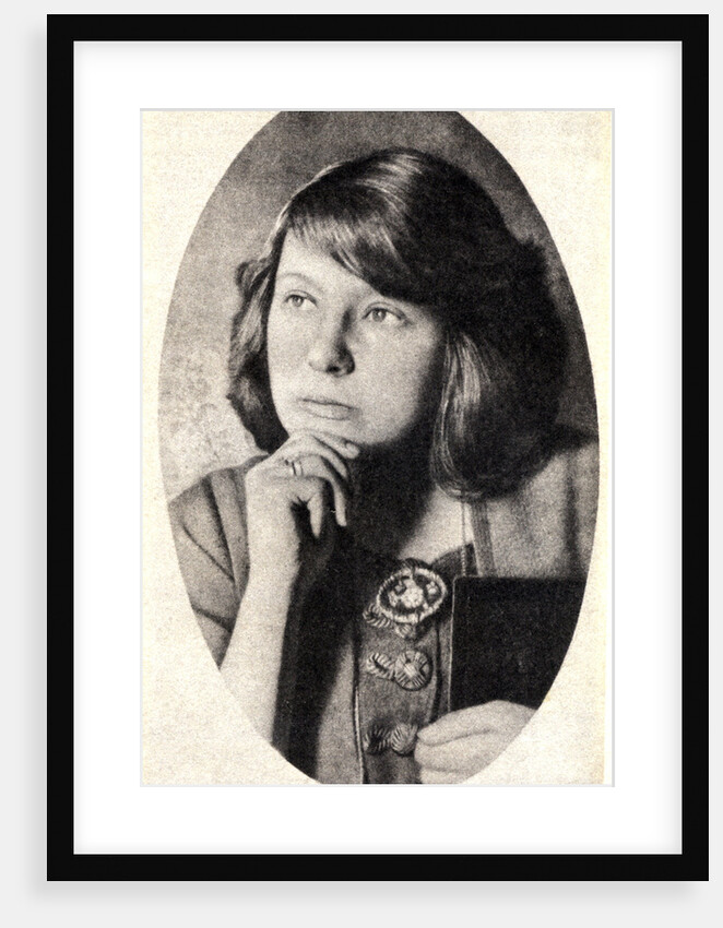 Marina Tsvetaeva, 1912 by Anonymous