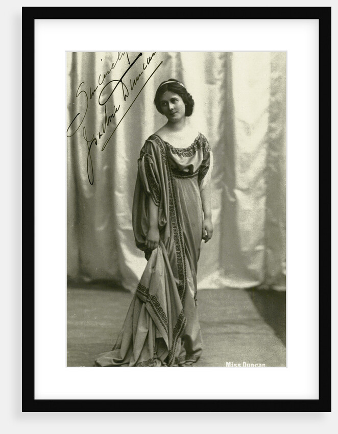 Dancer Isadora Duncan, c. 1906 by Anonymous