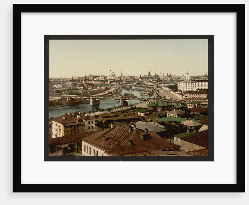 View of Zamoskvorechye (Panoramic view of Moscow), 1890s by Anonymous