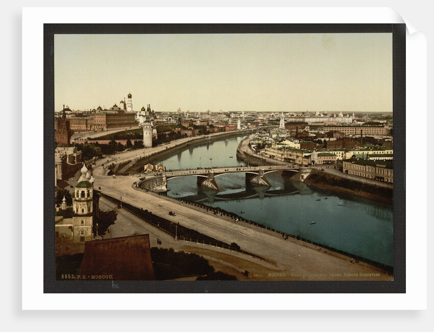View of Zamoskvorechye (Panoramic view of Moscow), 1890s by Anonymous