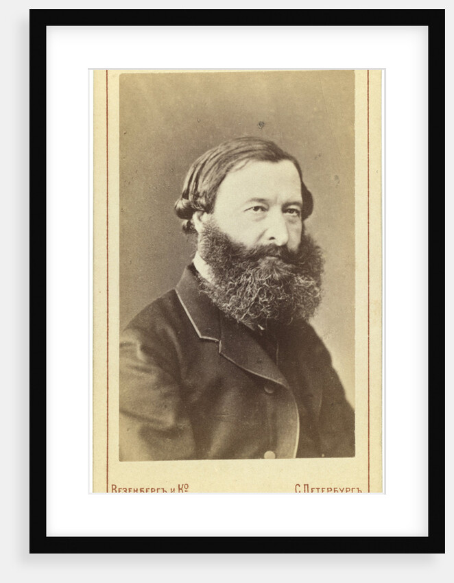 Portrait of Yuri Fyodorovich Samarin, 1860s by Anonymous