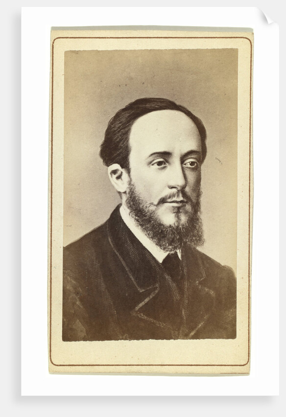Portrait of the writer and social critic Dmitry Pisarev, 1860s by Anonymous